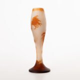 Chrysanthemum vase, Emile Galle, Nancy, 1904-1906 This beautiful vase with chrysanthemums is a masterpiece of Art Nouveau. It was created by artist and designer Emile Gallé at his factory in Nancy, France between 1904 and 1906.