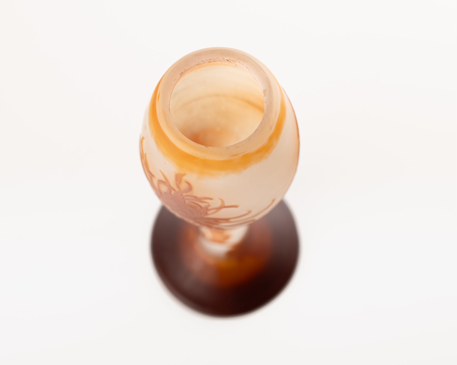 Chrysanthemum vase, Emile Galle, Nancy, 1904-1906 This beautiful vase with chrysanthemums is a masterpiece of Art Nouveau. It was created by artist and designer Emile Gallé at his factory in Nancy, France between 1904 and 1906.