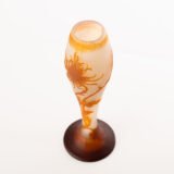 Chrysanthemum vase, Emile Galle, Nancy, 1904-1906 This beautiful vase with chrysanthemums is a masterpiece of Art Nouveau. It was created by artist and designer Emile Gallé at his factory in Nancy, France between 1904 and 1906.