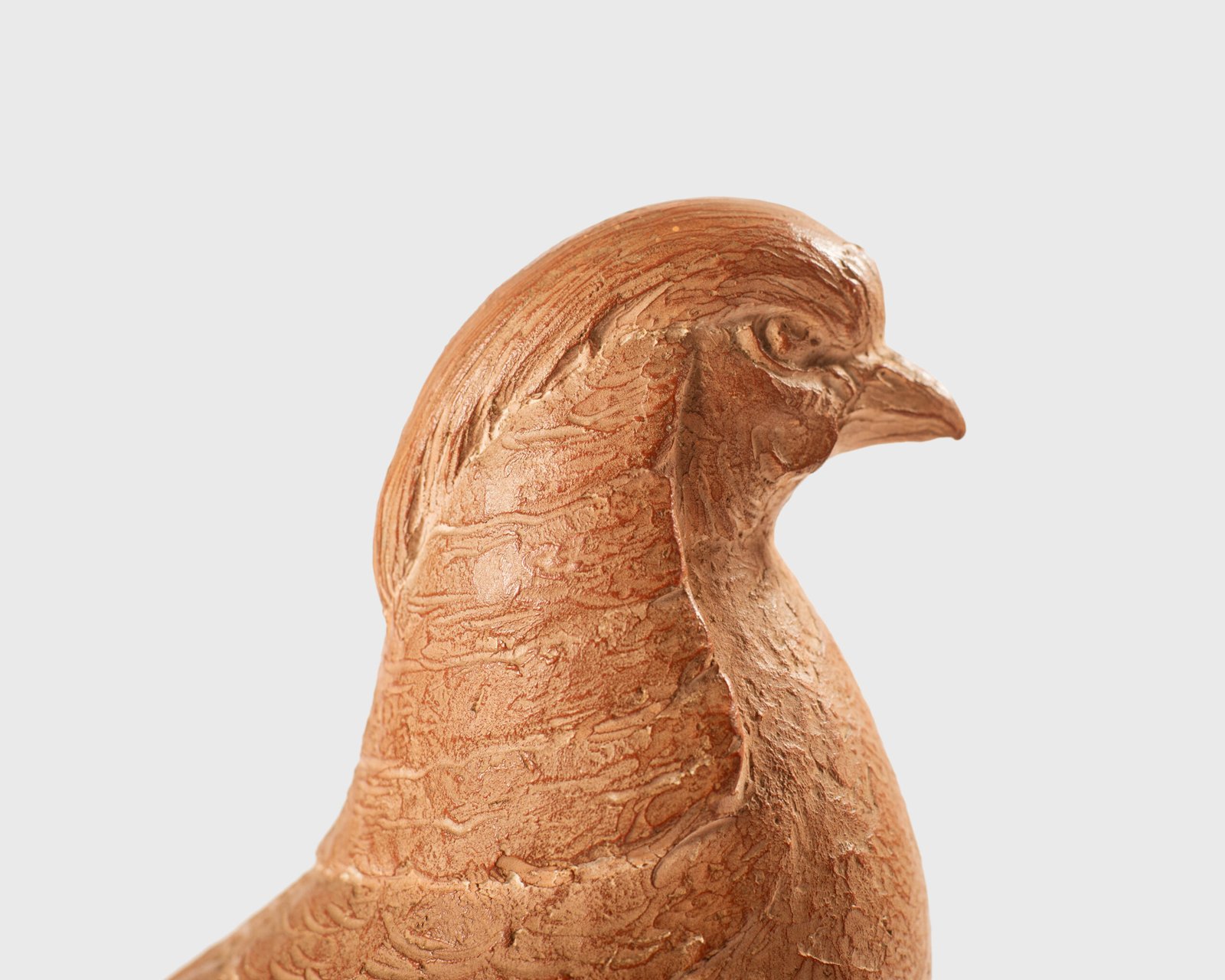 magnificent "Golden Pheasant" terracotta sculpture by Henri Bargas! Crafted by the renowned French sculptor in the 1920s, this stunning piece encapsulates the essence of Art Deco.