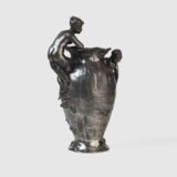 WMF Silver Plated Art Nouveau Vase with Two Tailed Mermaid and Child - circa 1905 Discover this stunning piece of decorative art from the renowned German firm WMF (Württembergische Metallwarenfabrik), a true gem from the Art Nouveau period , circa 1905.