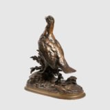 Bronze Sculpture “Pheasant” by Jules Moigniez, 19th Century - Signed & Exquisite Discover timeless elegance and artistic mastery with this exquisite 19th century bronze sculpture, created by renowned French artist Jules Moigniez.