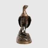 Bronze Sculpture “Pheasant” by Jules Moigniez, 19th Century - Signed & Exquisite Discover timeless elegance and artistic mastery with this exquisite 19th century bronze sculpture, created by renowned French artist Jules Moigniez.