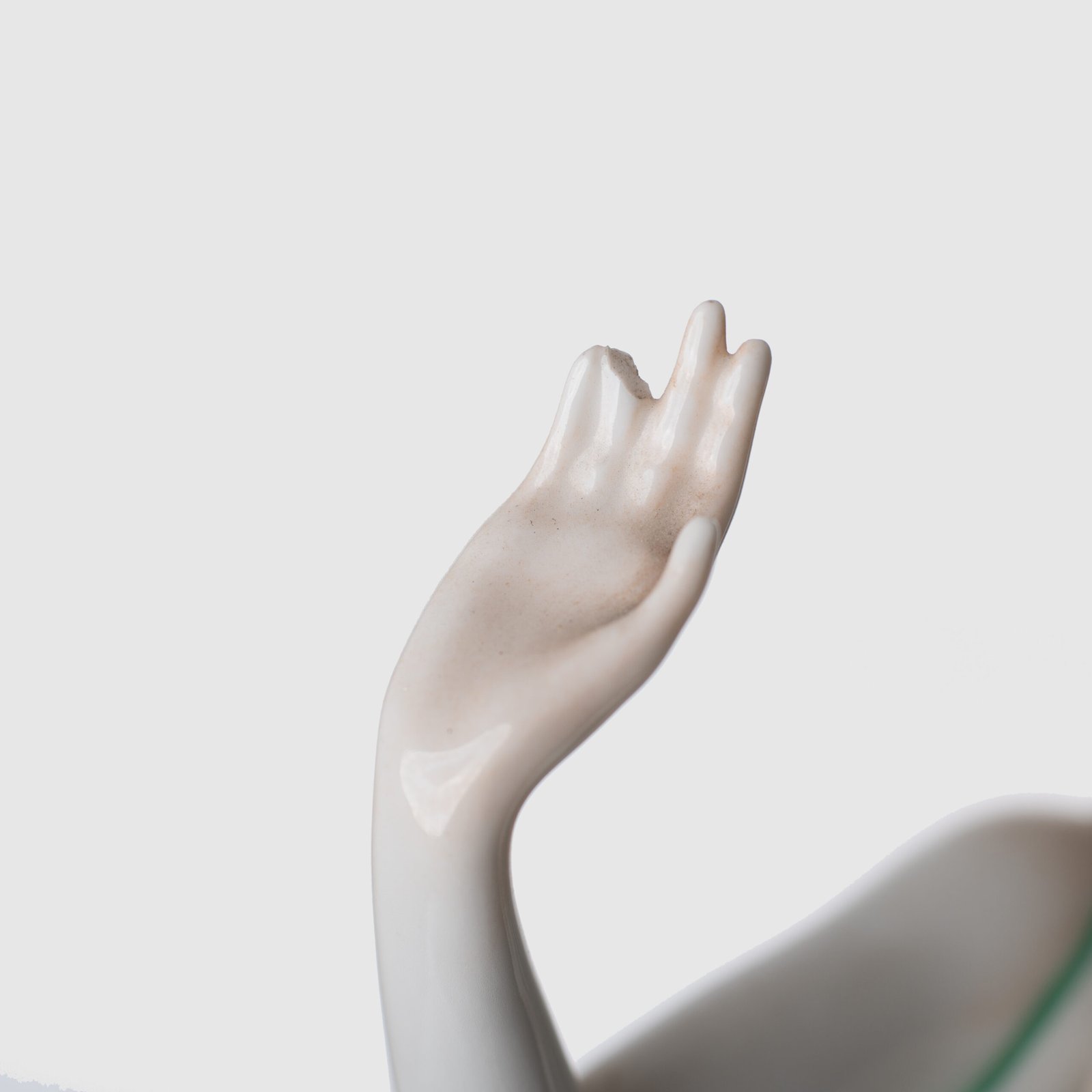 Art Deco Porcelain Figurine “Janine” by Dorothea Charol for Rosenthal, 1920's Exquisite porcelain figurine titled "Janine ” designed by renowned sculptor and designer Dorothea Charol for Rosenthal, one of the most prestigious German manufactures. Made in the 1920's, this piece represents the elegant and dynamic spirit of the Art Deco period.