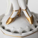 Art Deco Porcelain Figurine “Janine” by Dorothea Charol for Rosenthal, 1920's Exquisite porcelain figurine titled "Janine ” designed by renowned sculptor and designer Dorothea Charol for Rosenthal, one of the most prestigious German manufactures. Made in the 1920's, this piece represents the elegant and dynamic spirit of the Art Deco period.