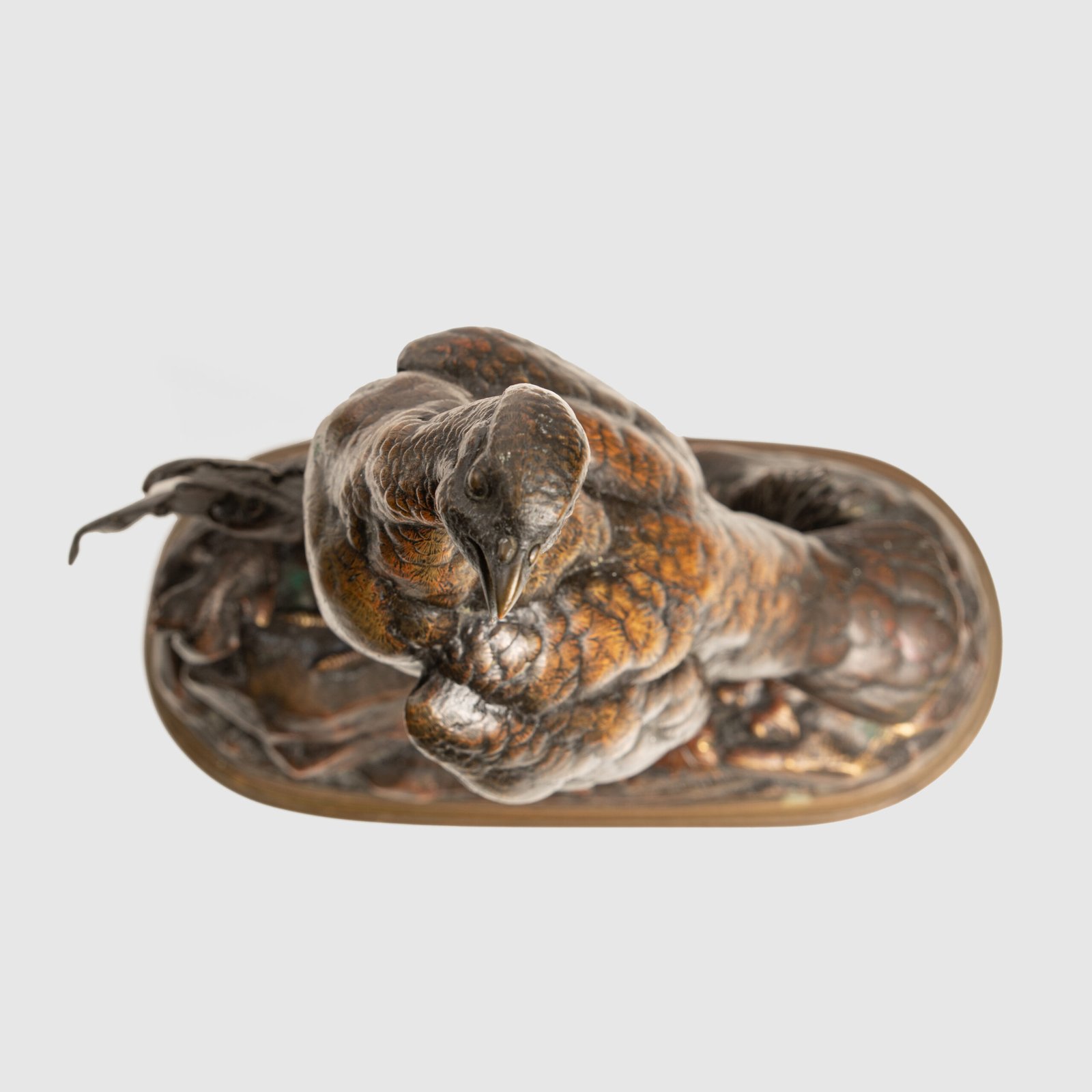 Bronze Sculpture “Pheasant” by Jules Moigniez, 19th Century - Signed & Exquisite Discover timeless elegance and artistic mastery with this exquisite 19th century bronze sculpture, created by renowned French artist Jules Moigniez.