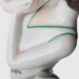 Art Deco Porcelain Figurine “Janine” by Dorothea Charol for Rosenthal, 1920's Exquisite porcelain figurine titled "Janine ” designed by renowned sculptor and designer Dorothea Charol for Rosenthal, one of the most prestigious German manufactures. Made in the 1920's, this piece represents the elegant and dynamic spirit of the Art Deco period.