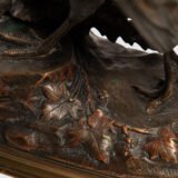Bronze Sculpture “Pheasant” by Jules Moigniez, 19th Century - Signed & Exquisite Discover timeless elegance and artistic mastery with this exquisite 19th century bronze sculpture, created by renowned French artist Jules Moigniez.