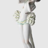Art Deco Porcelain Figurine “Janine” by Dorothea Charol for Rosenthal, 1920's Exquisite porcelain figurine titled "Janine ” designed by renowned sculptor and designer Dorothea Charol for Rosenthal, one of the most prestigious German manufactures. Made in the 1920's, this piece represents the elegant and dynamic spirit of the Art Deco period.