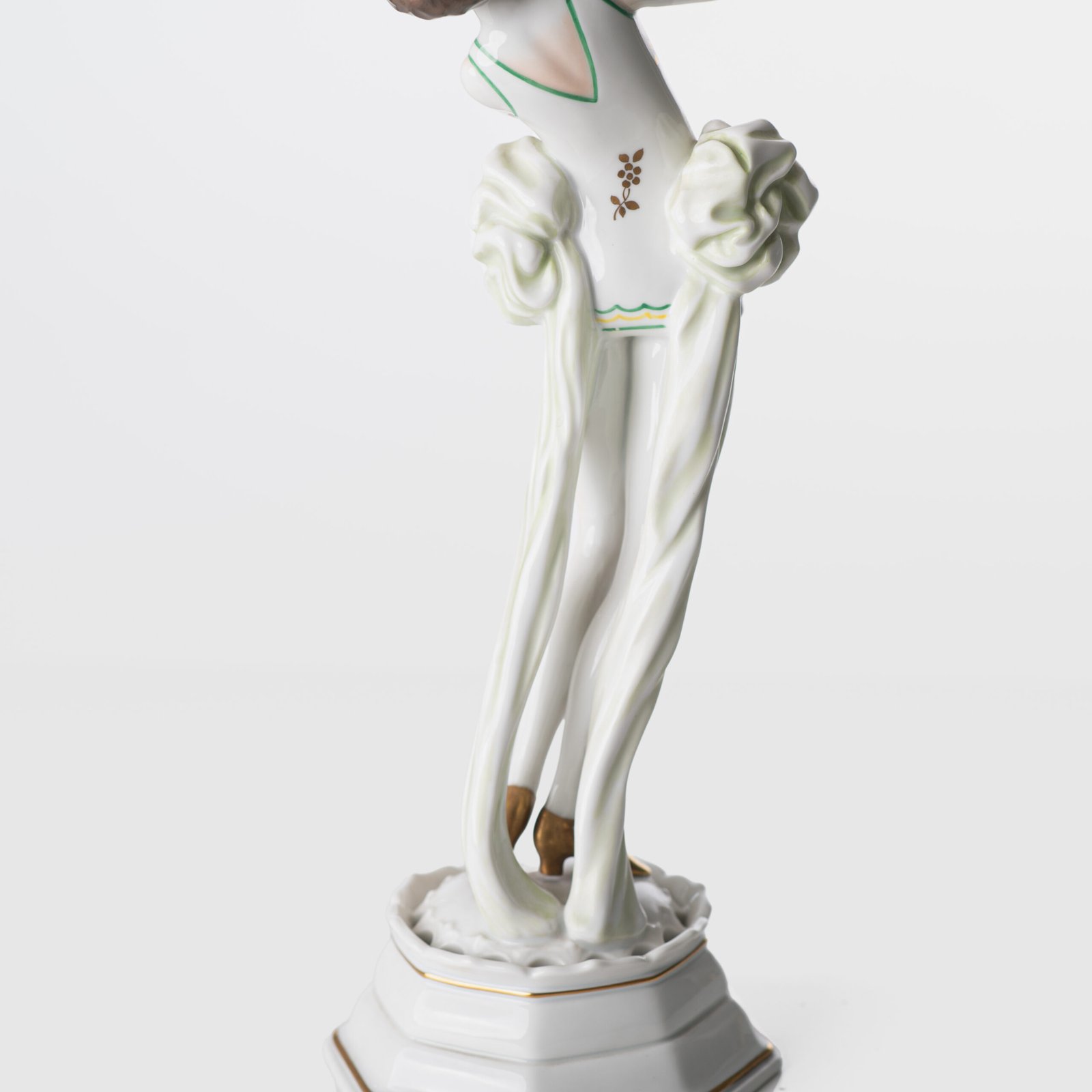 Art Deco Porcelain Figurine “Janine” by Dorothea Charol for Rosenthal, 1920's Exquisite porcelain figurine titled "Janine ” designed by renowned sculptor and designer Dorothea Charol for Rosenthal, one of the most prestigious German manufactures. Made in the 1920's, this piece represents the elegant and dynamic spirit of the Art Deco period.