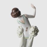 Art Deco Porcelain Figurine “Janine” by Dorothea Charol for Rosenthal, 1920's Exquisite porcelain figurine titled "Janine ” designed by renowned sculptor and designer Dorothea Charol for Rosenthal, one of the most prestigious German manufactures. Made in the 1920's, this piece represents the elegant and dynamic spirit of the Art Deco period.