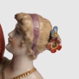 Antique Porcelain Figure “Danseurs de Bal” of Frankenthal by Carl Theodor, 18th Century We present a splendid 18th century porcelain figurine, depicting a dancing couple, the work of renowned artist Carl Theodor. Originating from the prestigious Frankenthal manufactory in Germany
