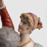 Antique Porcelain Figure “Danseurs de Bal” of Frankenthal by Carl Theodor, 18th Century We present a splendid 18th century porcelain figurine, depicting a dancing couple, the work of renowned artist Carl Theodor. Originating from the prestigious Frankenthal manufactory in Germany