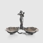 Antique WMF Art Nouveau Cake Stand - Silver Plated, Early 20th Century Exquisite WMF cake stand, a jewel of Art Nouveau design, originating from Germany and dating from 1900-1910.