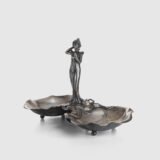 Antique WMF Art Nouveau Cake Stand - Silver Plated, Early 20th Century Exquisite WMF cake stand, a jewel of Art Nouveau design, originating from Germany and dating from 1900-1910.