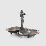 Antique WMF Art Nouveau Cake Stand - Silver Plated, Early 20th Century Exquisite WMF cake stand, a jewel of Art Nouveau design, originating from Germany and dating from 1900-1910.