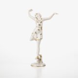 Art Deco Porcelain Figurine by D. Charol for Rosenthal, Germany c.1925 An exceptional Art Deco porcelain figurine, designed by celebrated sculptor Dorothea Charol and produced by Rosenthal in Bavaria around 1925. Known for her refined, modernist interpretations of the female form, Charol created some of Rosenthal’s most iconic Art Deco figures.