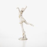 Art Deco Porcelain Figurine by D. Charol for Rosenthal, Germany c.1925 An exceptional Art Deco porcelain figurine, designed by celebrated sculptor Dorothea Charol and produced by Rosenthal in Bavaria around 1925. Known for her refined, modernist interpretations of the female form, Charol created some of Rosenthal’s most iconic Art Deco figures.