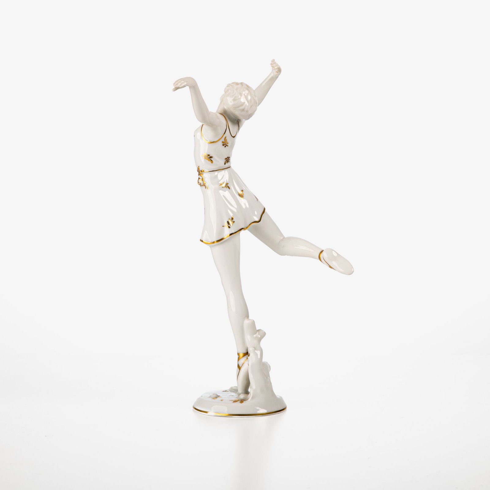 Art Deco Porcelain Figurine by D. Charol for Rosenthal, Germany c.1925 An exceptional Art Deco porcelain figurine, designed by celebrated sculptor Dorothea Charol and produced by Rosenthal in Bavaria around 1925. Known for her refined, modernist interpretations of the female form, Charol created some of Rosenthal’s most iconic Art Deco figures.