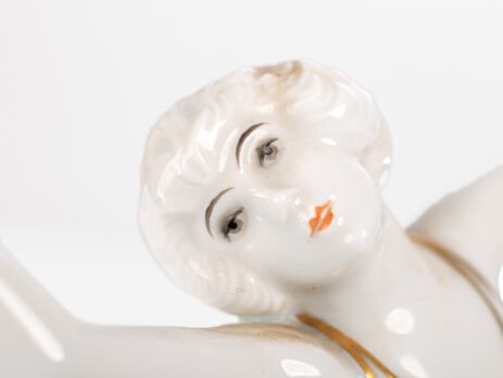 Exquisite Art Deco porcelain figurine by Dorothea Charol for Rosenthal, c.1925