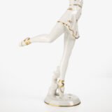 Art Deco Porcelain Figurine by D. Charol for Rosenthal, Germany c.1925 An exceptional Art Deco porcelain figurine, designed by celebrated sculptor Dorothea Charol and produced by Rosenthal in Bavaria around 1925. Known for her refined, modernist interpretations of the female form, Charol created some of Rosenthal’s most iconic Art Deco figures.