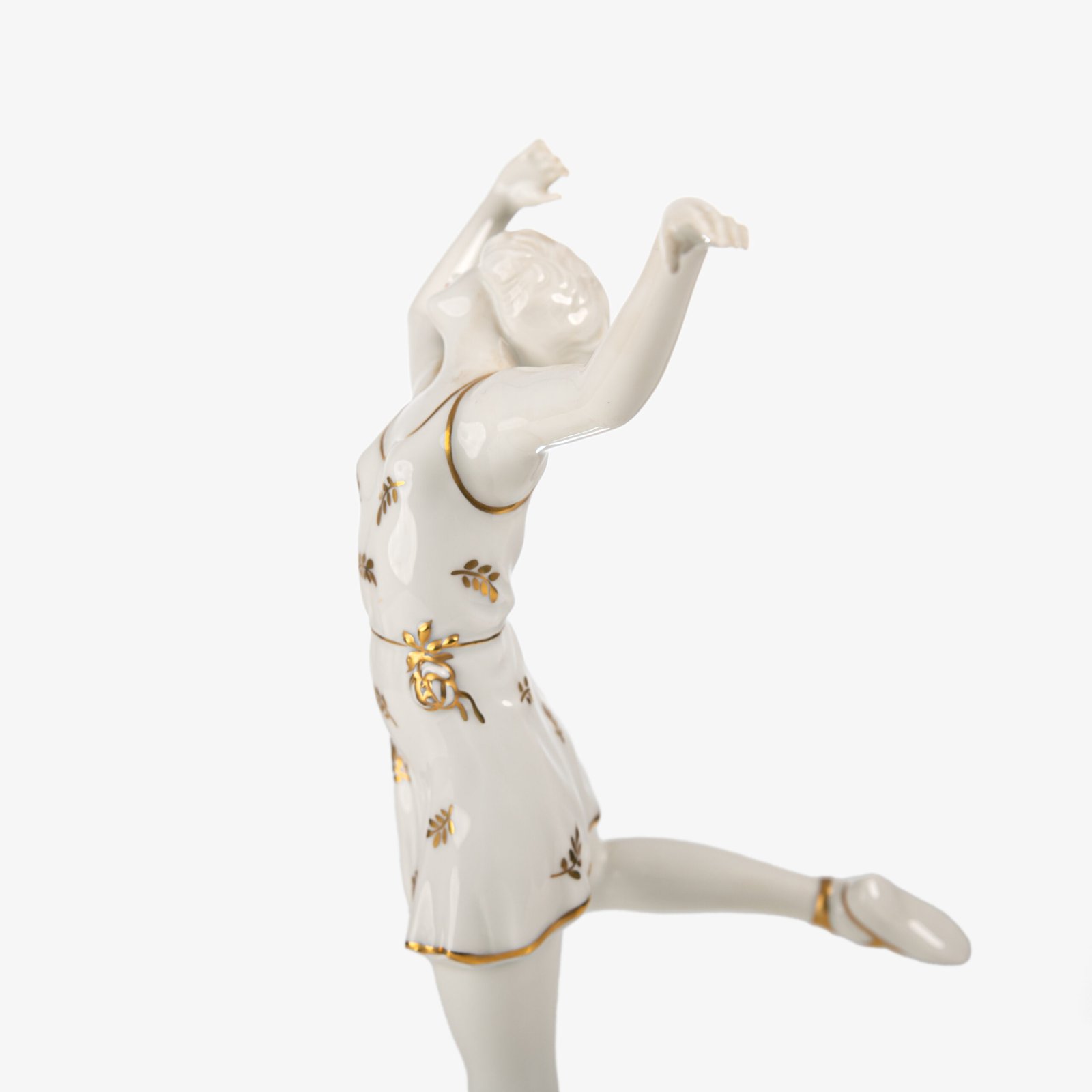 Art Deco Porcelain Figurine by D. Charol for Rosenthal, Germany c.1925 An exceptional Art Deco porcelain figurine, designed by celebrated sculptor Dorothea Charol and produced by Rosenthal in Bavaria around 1925. Known for her refined, modernist interpretations of the female form, Charol created some of Rosenthal’s most iconic Art Deco figures.