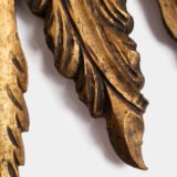 Exceptional antique sunburst mirror, Art Deco Portugal, 62 cm (24.4 in).