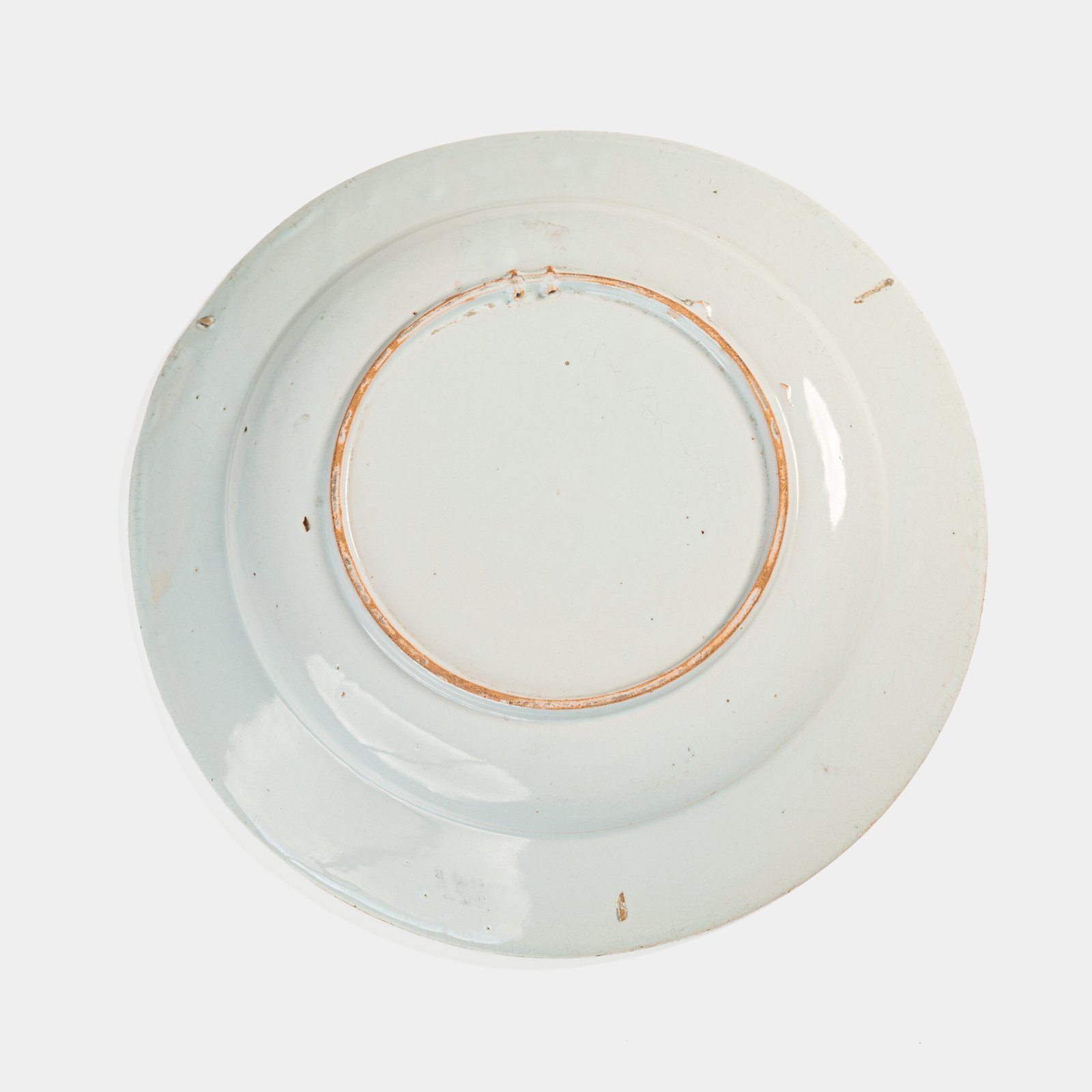 18th century French faience plate with polychrome birds and floral decoration, attributed to Desvres or Vron, wall-mounted antique ceramic, ca. 1760–1780