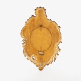 Rococo Gilt Mirrors, antique Portuguese Rococo Revival pair, hand-carved giltwood frames with original mirror glass, circa 1880–1920