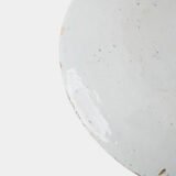 Antique Delft Plate from the early 18th century, crafted at the De Drie Porceleyne Flessies workshop, featuring the WK mark of Willem van der Kool and his widow Cornelia van Schoonhoven.