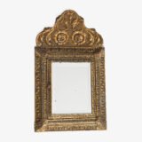 antique brass mirror cabinet dutch art nouveau wall cabinet with beveled mirror circa 1900