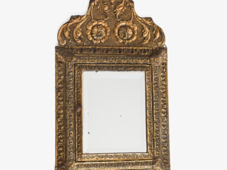 antique brass mirror cabinet dutch art nouveau wall cabinet with beveled mirror circa 1900