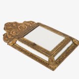 antique brass mirror cabinet dutch art nouveau wall cabinet with beveled mirror circa 1900