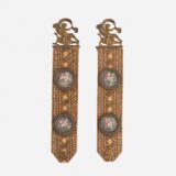 Antique French Wall Panels with Putti, Floral Miniatures and Belle Epoque Silk Decoration, Circa 1910–1920