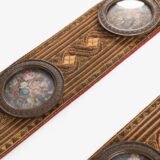 Antique French Wall Panels with Putti, Floral Miniatures and Belle Epoque Silk Decoration, Circa 1910–1920