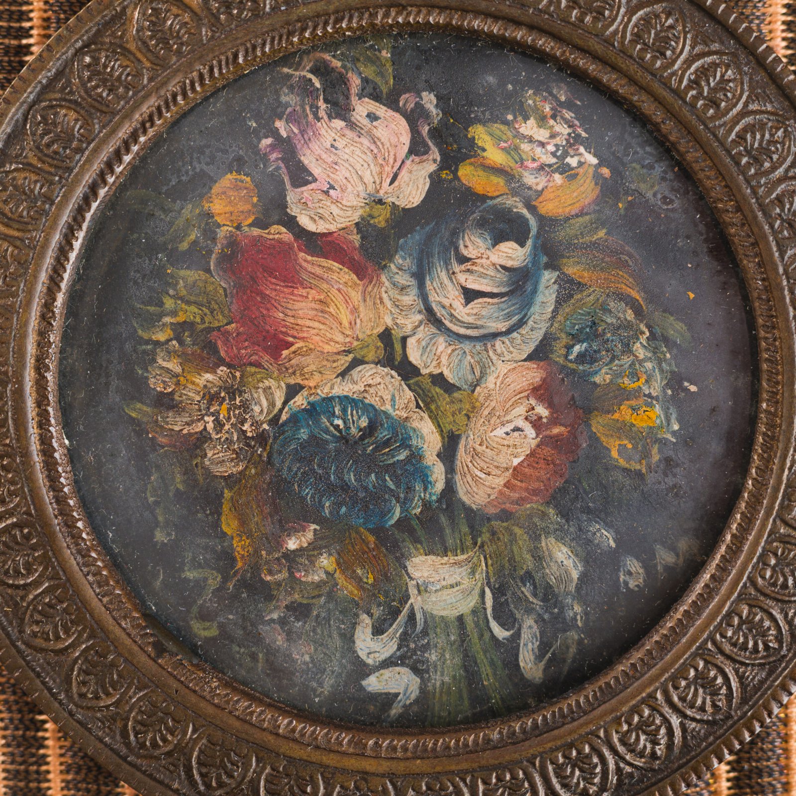Antique French Wall Panels with Putti, Floral Miniatures and Belle Epoque Silk Decoration, Circa 1910–1920