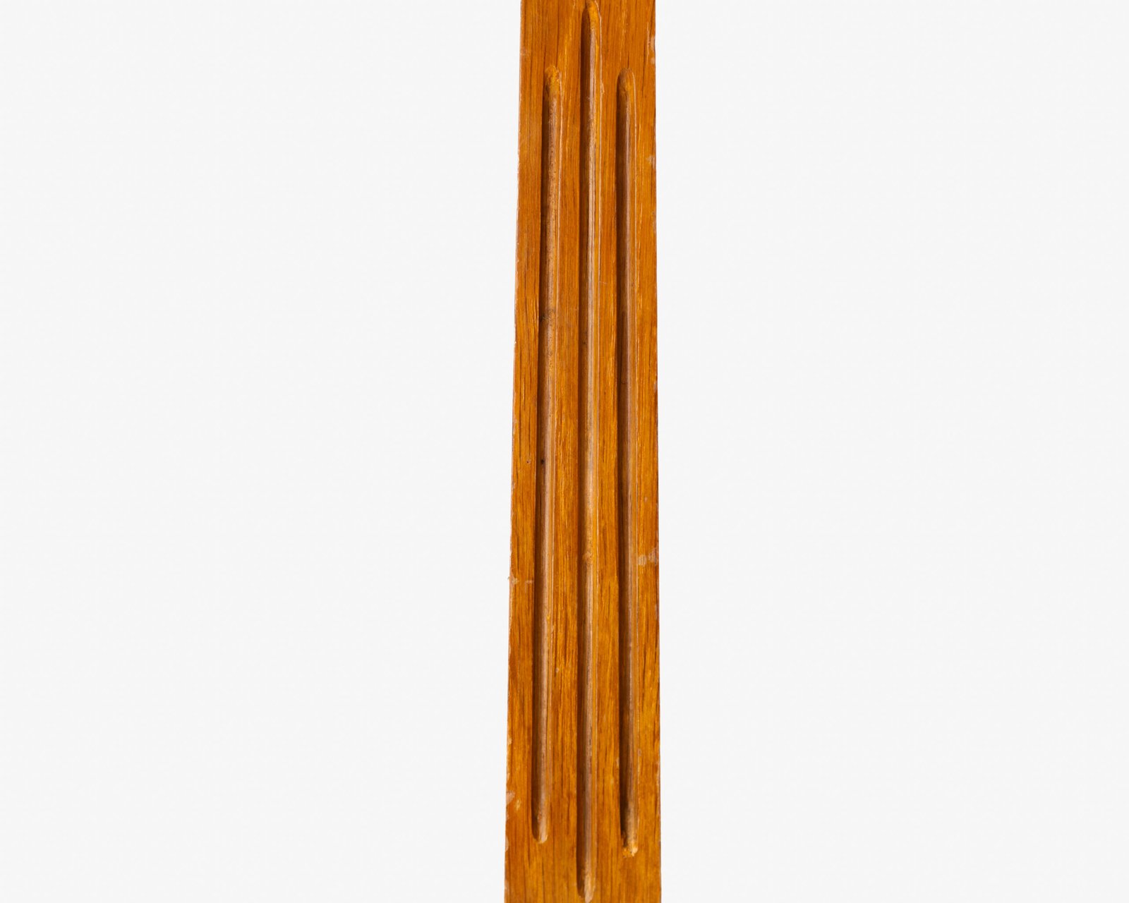 Art Deco Pedestals by Siegel Paris, Set of Three French Display Columns in Solid Wood, Original Luxury Store Fixtures, France, Circa 1925–1935.
